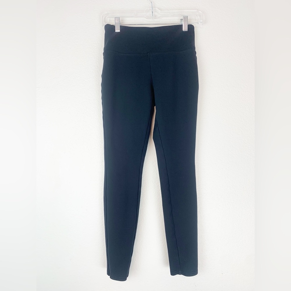 Three Dots Leggings Womens‎ Extra Small Black Stretch Pants Thick Adult XS